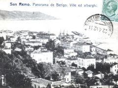 San Remo Panorama de Berigo Ville ed alberghi