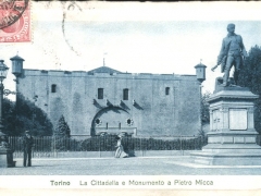 Torino La Cittadella e Monumento a Pietro Micca