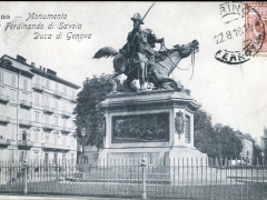 Torino Monumento a Ferdinando di Savoia Duca di Genova