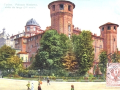 Torino Palazzo Madama visto da tergo