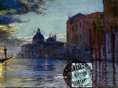 Venezia Canal Grande e Chiesa della Suite