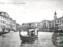 Venezia Canal Grande verso Rialto