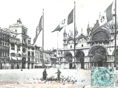 Venezia Chiesa s Marco e Torre dell' Orologio