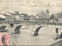 Verona Ponte Pietra e S Giorgio