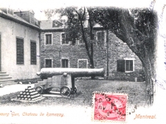 Montreal Chateau de Ramezay Louisbourg Gun