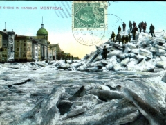 Montreal Ice Shove in Harbour