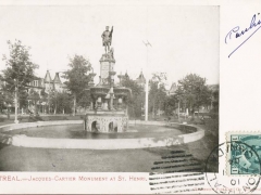 Montreal Jacques Cartier Monument at St Henri