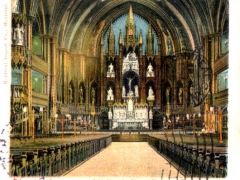 Montreal L'eglise de Notre Dame Interieur