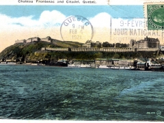 Quebec Chateau Frontenac and Citadel