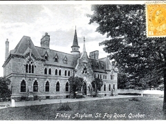 Quebec Finlay Asylum St Foy Road
