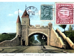 Quebec La Porte St Louis Gate