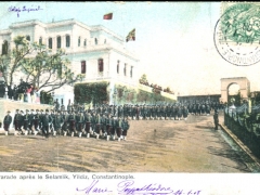 Constantinople Parade apres le Selamlik Yildiz