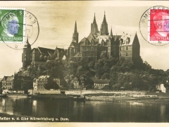 Meissen an der Elbe Albrechtsburg und Dom