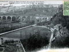 Nordbahnviaduct von den drei Eicheln aus gesehen