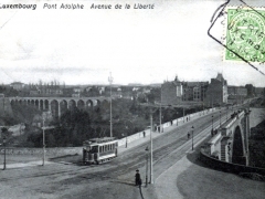 Pont Adolphe Avenue de la Liberte