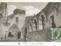 Vianden Les Ruines Salle Bizantin