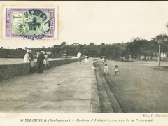 Majunga Boulevard Poincare une vue de la Promenade