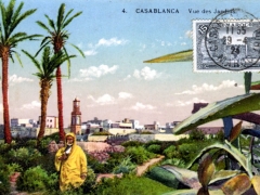 Casablanca Vue des Jardins