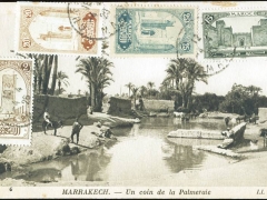 Marrakech Un coin de la Palmeraie