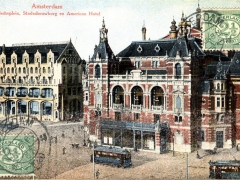 Amsterdam Leidscheplein Stadtschouwburg en American Hotel