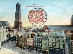 Utrecht Stadhuisbrug en Oudegracht