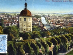 Graz Glockenturm gegen Süden