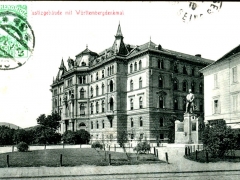 Graz Justizgebäude mit Württembergdenkmal