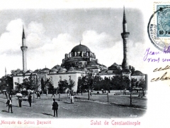 Constantinople Mosquee du Sultan Bayazid