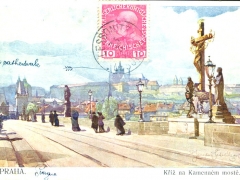 Praha Kriz n Kamennem moste