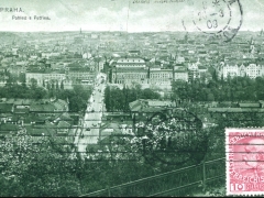 Praha Pohled s Petrina