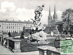 Salzburg Mirabellgarten mit Andräkirche