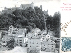Salzburg Veste Hohensalzburg u Festungsbahn