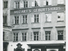 Salzburg W A Mozarts Geburtshaus