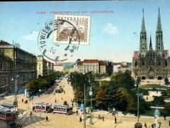 Wien Freiheitsplatz mit Votivkirche