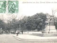 Wien Göthe-Denkmal von Prof Edmund Helmer am Opernring