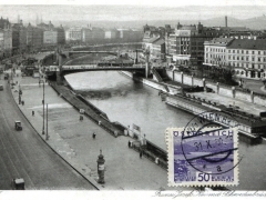 Wien I Franz Josefs Kai mit Schwedenbrücke
