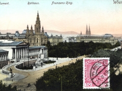 Wien I Parlament Rathaus Franzens-Ring