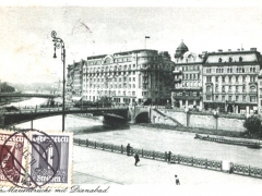 Wien Marienbrücke mit Dianabad