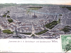 Wien Panorama der k k Reichshaupt- und Residenzstadt