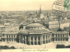 Wien Panorama mit Burgtheater