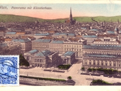Wien Panorama mit Künstlerhaus