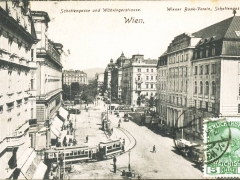 Wien Schottengasse und Währingerstrasse