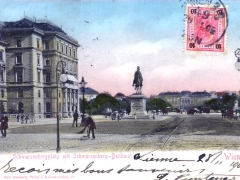 Wien Schwarzenbergplatz mit Schwarzenberg-Denkmal