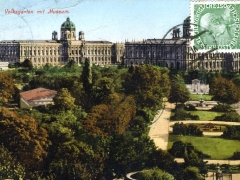 Wien Volksgarten mit Museum