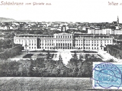 Wien XIII Schönbrunn vom Gloriette aus