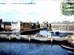 Stockholm Vasabron Operan och Riksbanken