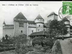Chateau de Chillon Cote de l'entree