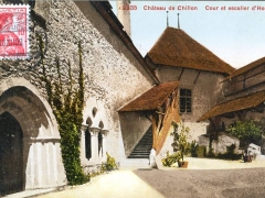 Chateau de Chillon Cour et escalier d'Honneur