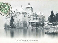 Chateau de Chillon en hiver