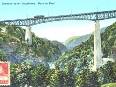 Chemins de fer Gruyeriens Pont du Fenil
